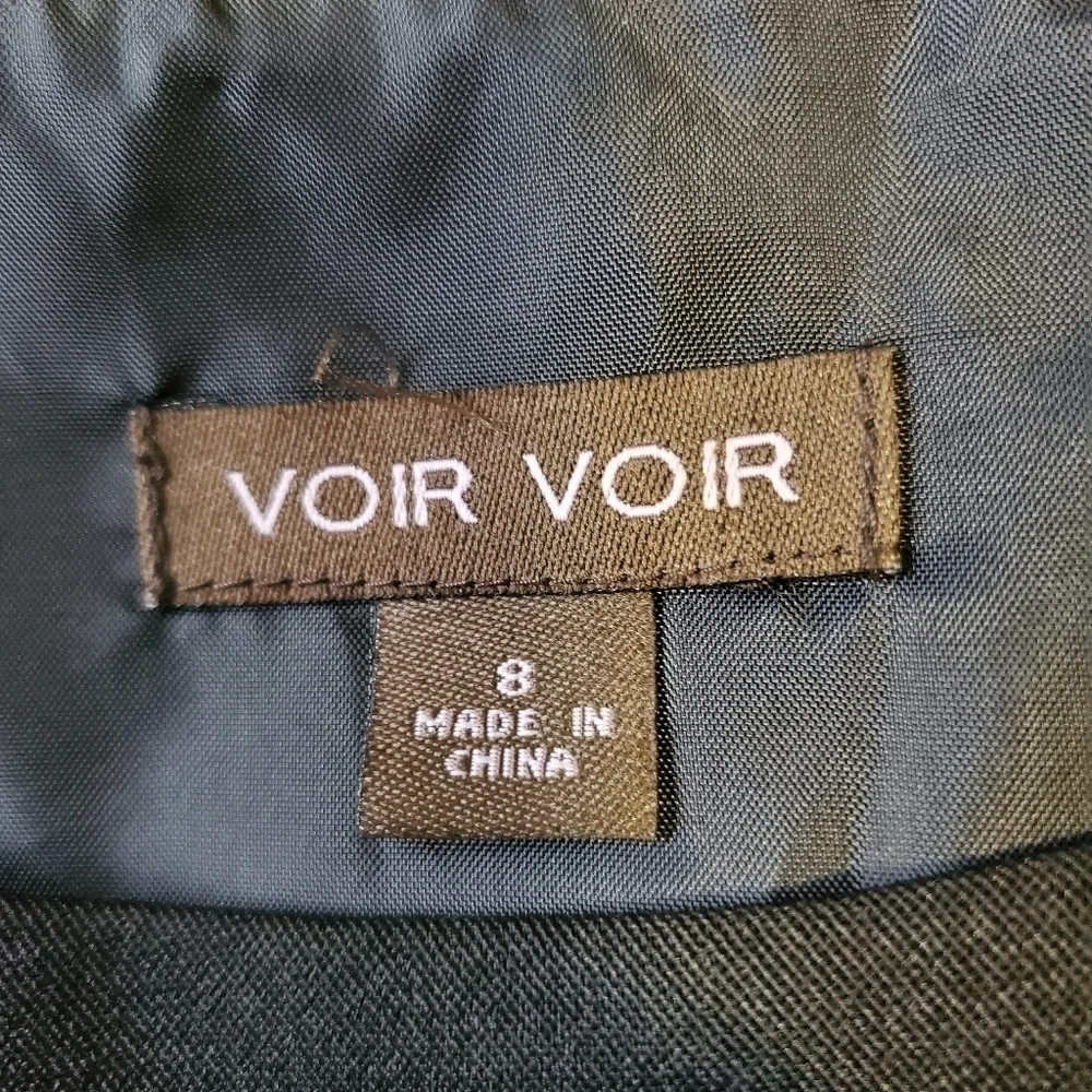 Voir Voir red pink & white striped dress sz. 8 - Picture 7 of 7